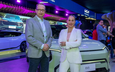 Juan Carlos Baquero y Tatiana Montúfar.