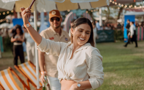 El ambiente musical y visual del evento inspiró a muchos a registrar cada instante de esta edición del Brunch in the City.