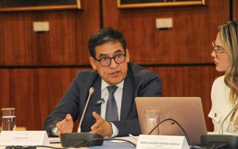 José Suing Nagua, presidente encargado de la Corte Nacional de Justicia