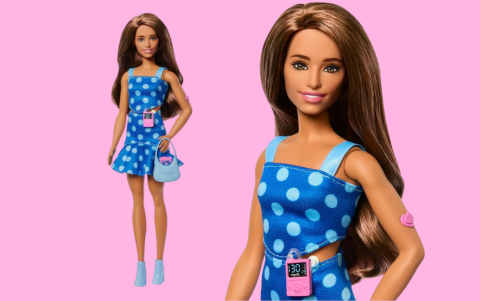 La muñeca fue hecha en colaboración con la organización Breakthrough T1D