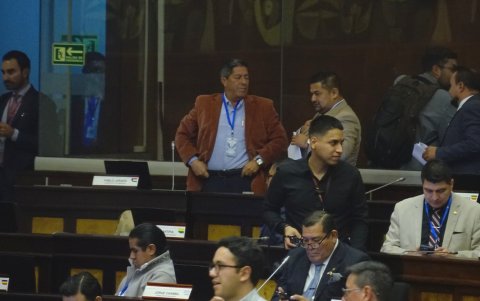 El asambleísta aliado del oficialismo Pablo Jurado mocionó la terna en la que incluyó a su alterno.