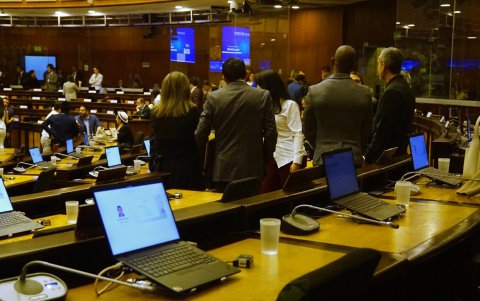 Santiago Díaz no asistió a la Asamblea desde el 8 de julio de 2025, tras hacerse pública la denuncia en su contra.