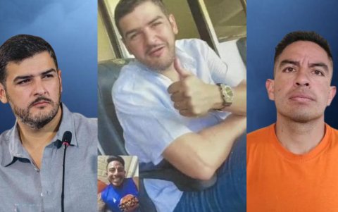 Salcedo mostró una supuesta evidencia de una videollamada de él con el alcalde.