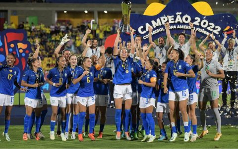 Brasil es la máxima ganadora de Copa América Femenina coronando 8 de las 9 ediciones.