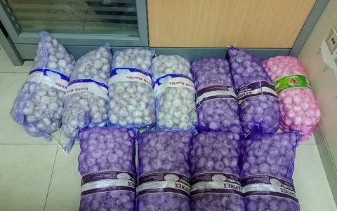 La mercadería que iban a robar.