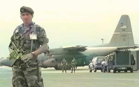 La base estadounidense en Manta estuvo desde 1999