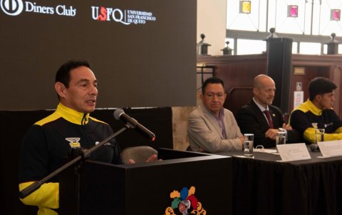 El exlevantador de pesas ecuatoriano José Llerena acudirá a la cita como entrenador y director de la delegación de la USFQ.