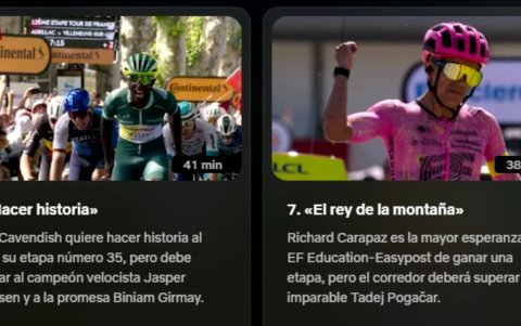 El séptimo episodio se enfoca en Richard Carapaz.