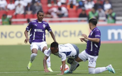 Liga se impuso a Emelec en la fecha 20 de LigaPro. Se jugó en el estadio Rodrigo Paz
