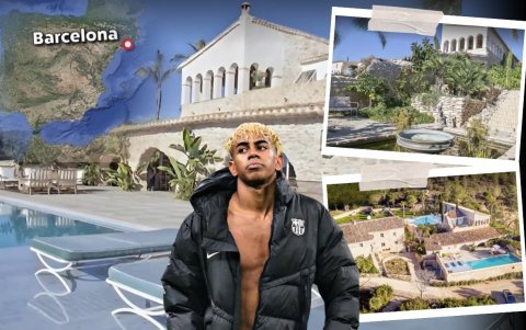 Lamine Yamal realizó una fiesta privada por su cumpleaños 18.