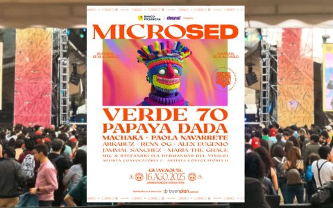 Cartel de Saca el diablo 2025