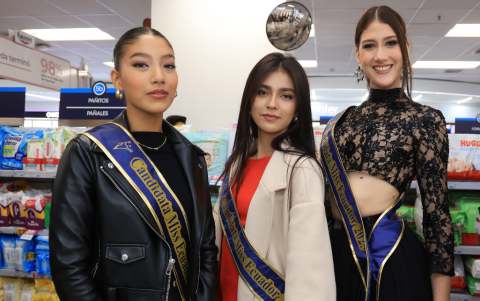 Valentina Noriega, Elimia Garofalo y Ami Ocampo.