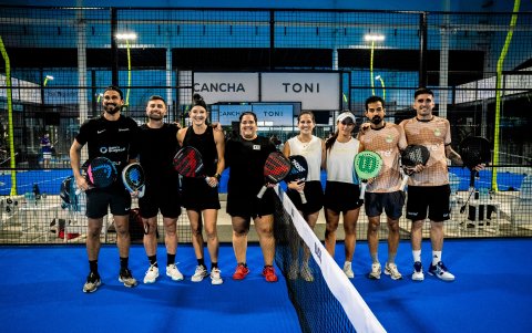 Padelistas de distintas canchas de la ciudad y el país se dieron cita en el torneo.