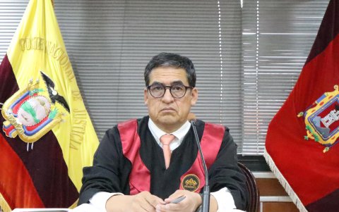 José Suing es el presiente encargado de la Corte Nacional de Justicia.