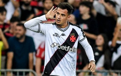 Philippe Coutinho es el líder del Vaso da Gama brasileño.