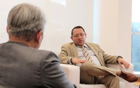 El contralor general del Estado, Mauricio Torres, inició sus funciones en 2023.