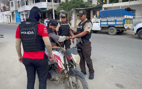 Tras el violento hecho, se realizan operativos de control.