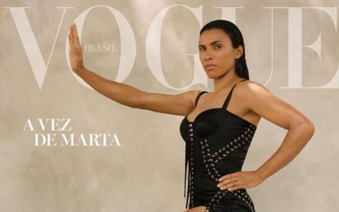 Marta siendo portada de revista internacionales.