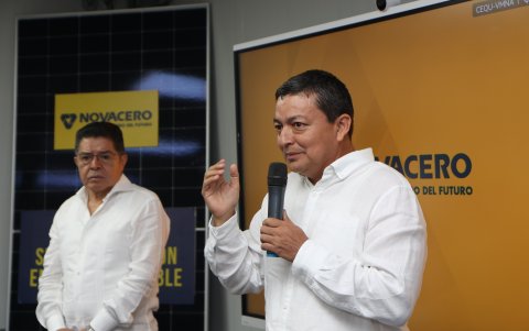 Aldo Martínez (dcha.) y Ramiro Garzón (izq.)