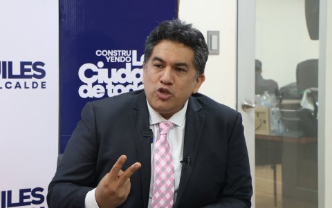 Luis Alfonso Saltos, arquitecto y planificador urbano.