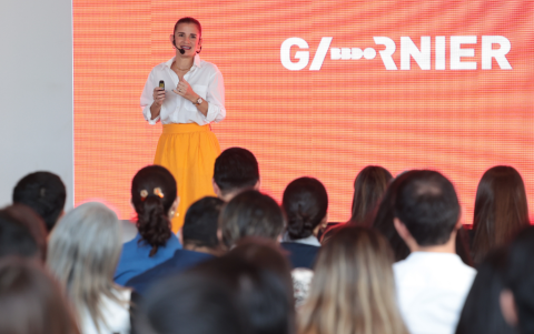 Silvia Intriago durante su exposición.