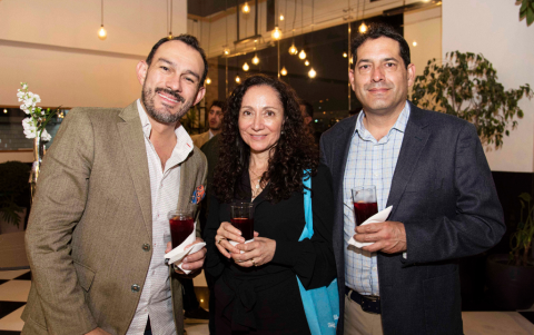 Andrés Cifuentes, María Antonieta Jaramillo y Franklin Velasco.