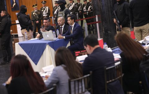 Daniel Salcedo, sentenciado por corrupción, compareció el 18 de julio en la Comisión de Fiscalización presidida por Ferdinan Álvarez.