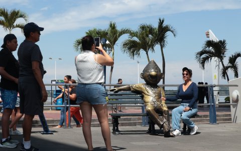 El Malecón 2000, sitio turístico.
