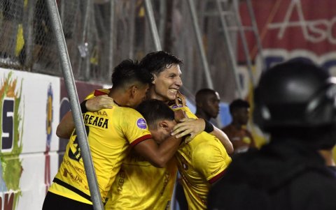 Gastón Campi fue el autor del único tanto en la victoria de Barcelona SC 1-0 sobre Delfín.