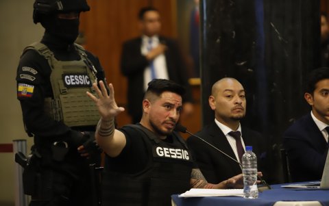 Daniel Salcedo compareció ante Fiscalización el 17 de julio de 2025.