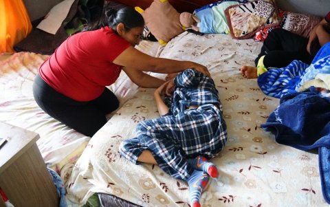 Afectación. Familias en vulnerabilidad ya presentan problemas en la salud.