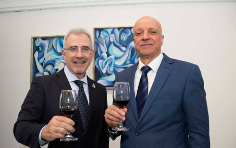 Mario Barrigón y Naji Khalife.