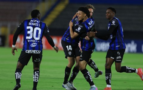 Independiente del Valle venció 4-0 a Vasco da Gama en el partido de ida.