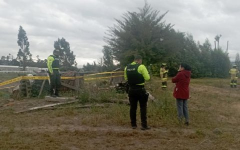 Entre los escombros fue encontrado el cuerpo sin vida de la persona de la tercera edad.