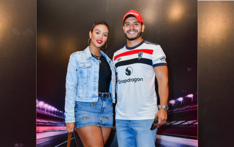 Dayanara Peralta y Jonathan Estrada.