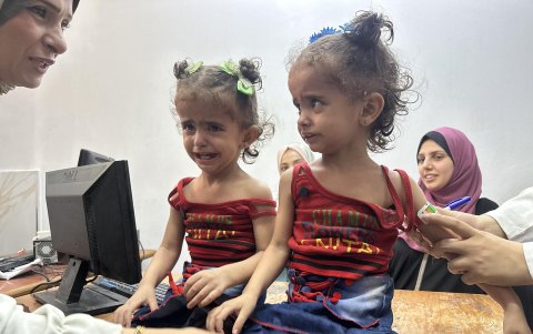 En el norte de la Franja, la hambruna se cobra cada día más vidas, la mayoría de niños.