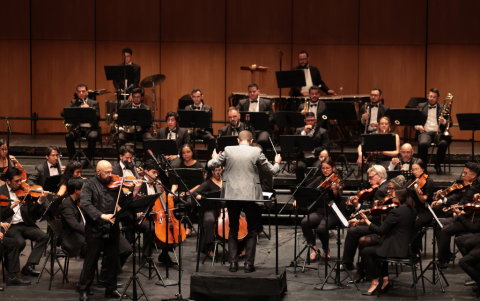 El concierto de la Orquesta Filarmónica de Guayaquil contó con el apoyo de la Fundación Garza Roja y el Teatro Sánchez Aguilar.