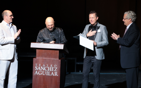 Erick Martini, Jorge Saade, Jeffrey Dokken y Lee Holdridge.