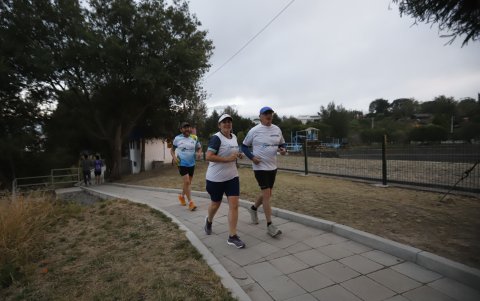 El Reservorio, Jacarandá o el Chaquiñán son algunas de las rutas que frecuentan.