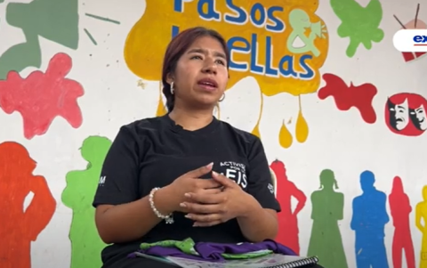 Lisbeth Quinde es voluntaria en Pasos & Huellas