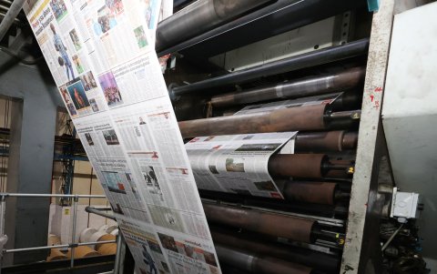 Impresión. Los domingos, EXPRESO tiene un tiraje total de 15.334 ejemplares. Los sábados es de 15.830.