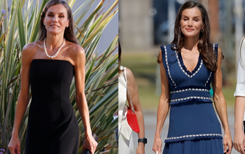 Su estilo clásico siempre gana si se compara con su look boho.