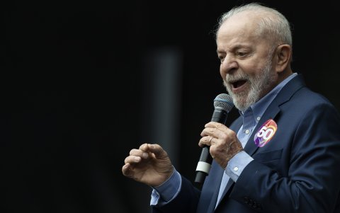 El presidente de Brasil, Luiz Inácio Lula da Silva.