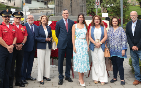 El evento estuvo presidido por el cónsul general de España en Guayaquil, Pedro Sanz.