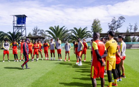 Aucas quedó listo para su estreno en la Copa Ecuador.