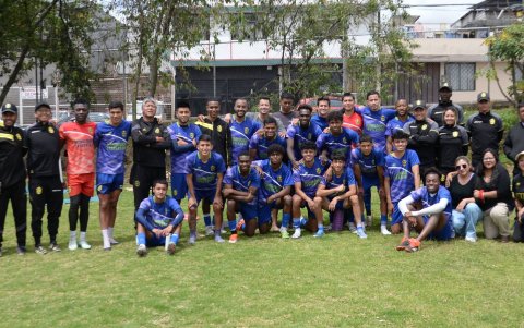 Jugadores, cuerpo técnico, personal y dirigentes de Miguel Iturralde.