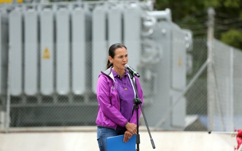 La ministra de Energía y Minas, Inés Manzano.