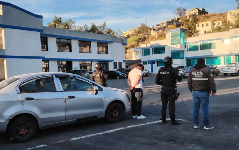 El detenido fue puesto a ordenes de las autoridades competentes para que se defina su situación juridica.