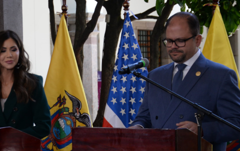 La funcionaria de la administración de Donald Trump anunció que mantuvo ya reuniones con varias instancias del gobierno ecuatoriano