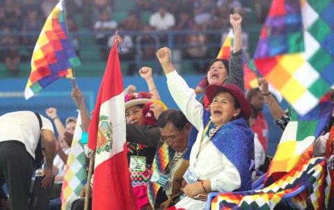 El exmandatario boliviano reafirmó que el fin del Runasur 